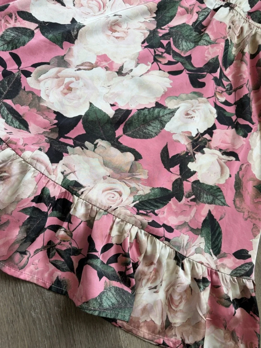 The Children's Place Big Girls' Floral Satin Dress - Picture 2 of 6